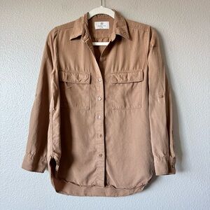 Babaton Long Sleeve Shirt Roll Tab Sleeve